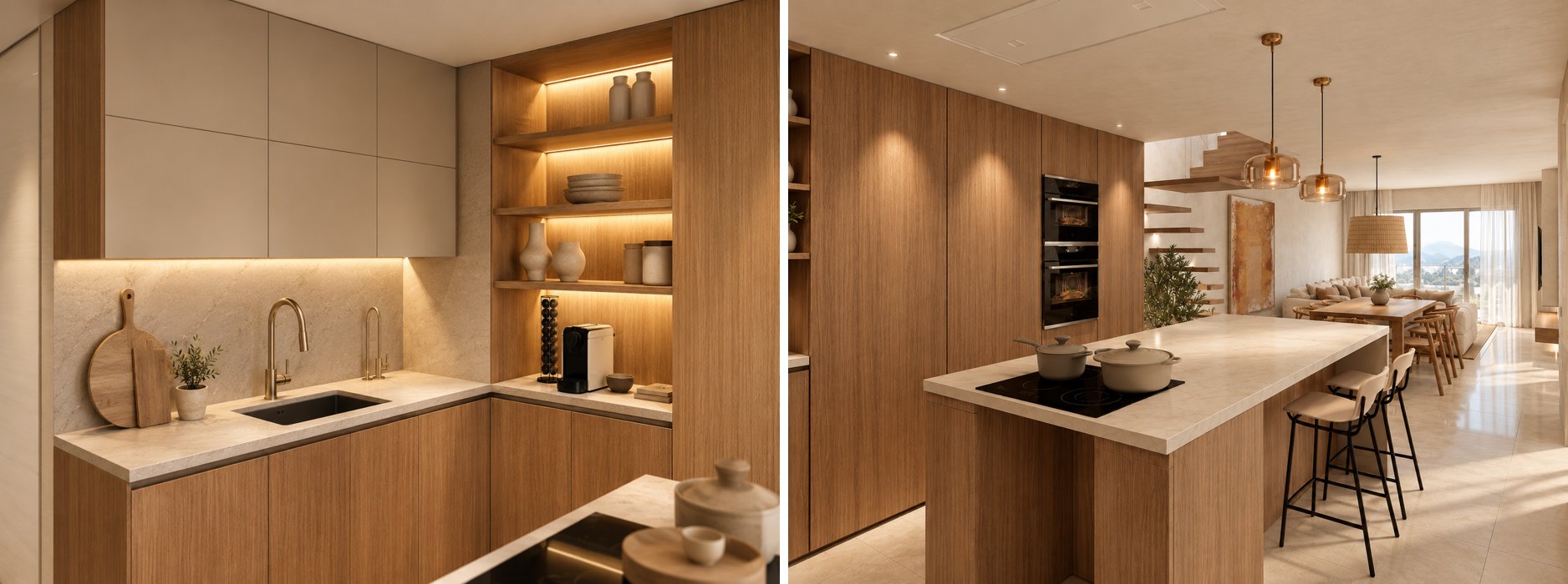 2 vistas 3D — dossier Atelier